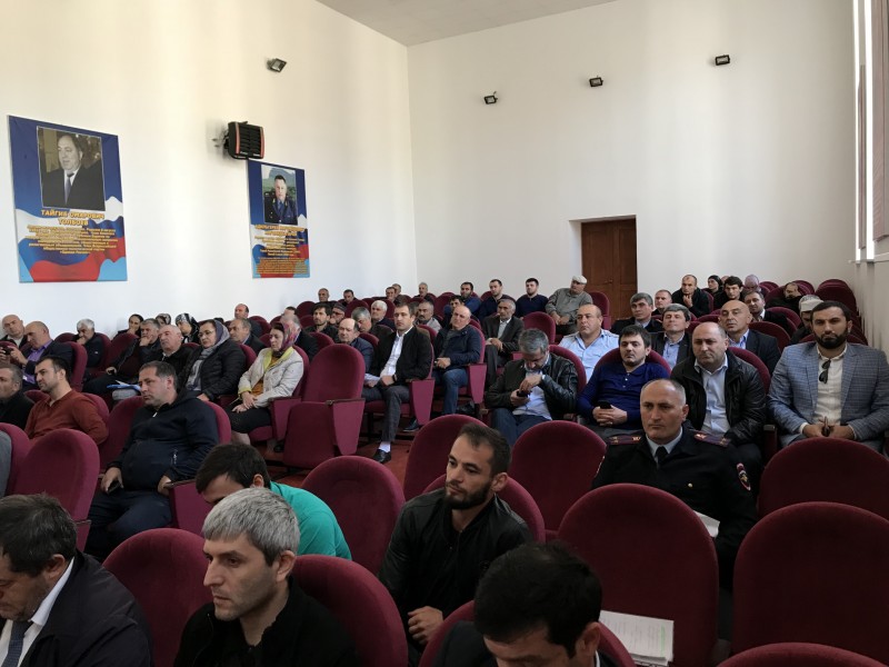 В Гунибском районе обсудили проведение кадастровой оценки земельных участков