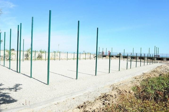 В Махачкале благоустраивается территория гостиницы «Приморская»