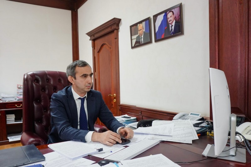 Заур Эминов принял участие в очередном заседании Совета Безопасности РД