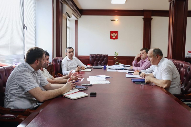 В Минимуществе Дагестана состоялось совещание с представителями ООО «Газпром Газораспределение Дагестан»