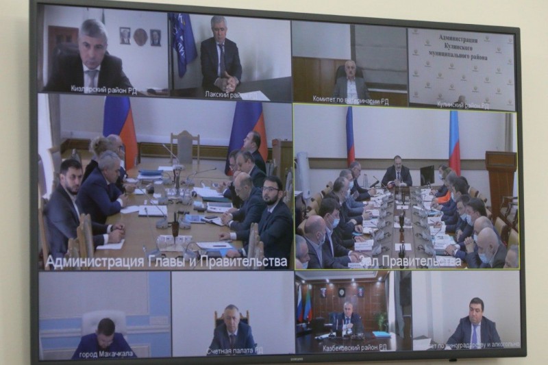 Заур Эминов принял участие в заседании Совета по развитию агропромышленного комплекса при Главе РД