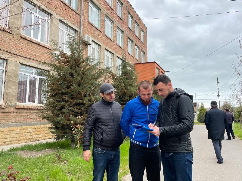 Сотрудники Минимущества Дагестана провели осмотр имущества Дербентского колледжа