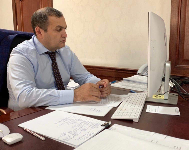 Агарагим Кагиргаджиев принял участие в заседании оперативного штаба по развитию экономики и социальной стабильности в условиях распространения COVID-19