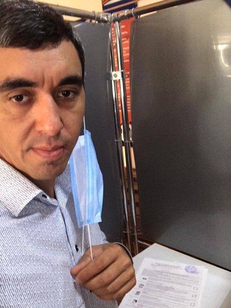 Сотрудники Минимущества Дагестана в первый день выборов принимают активное участие в голосовании