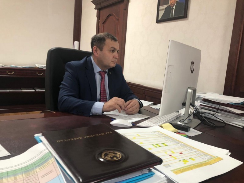 Агарагим Кагиргаджиев принял участие в заседании Правительства РД
