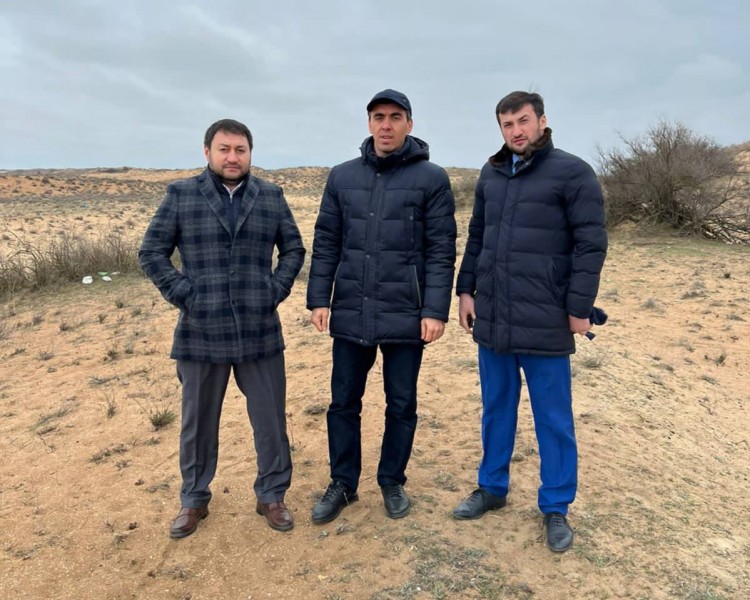 Начальник Управления земельных отношений Алефтин Абдуллаев посетил Каякентский район