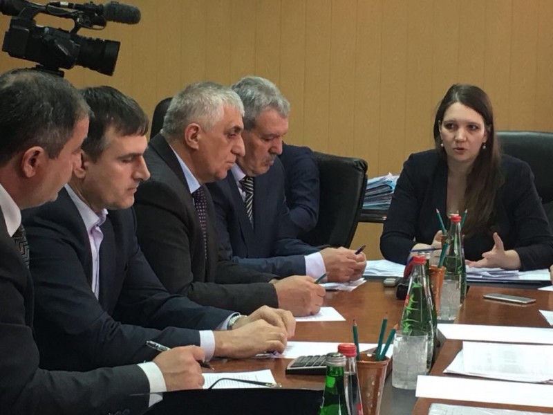 Екатерина Толстикова  провела заседание по инвентаризации газовых сетей в Сулейман-Стальском районе
