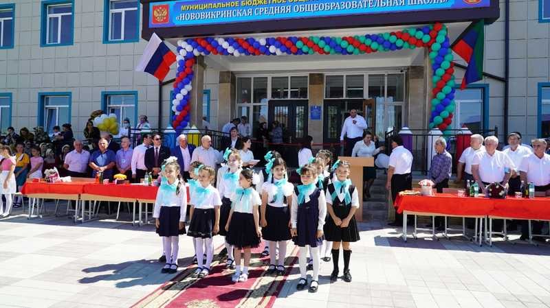 В с. Новое Викри Каякентского района открыли новую школу