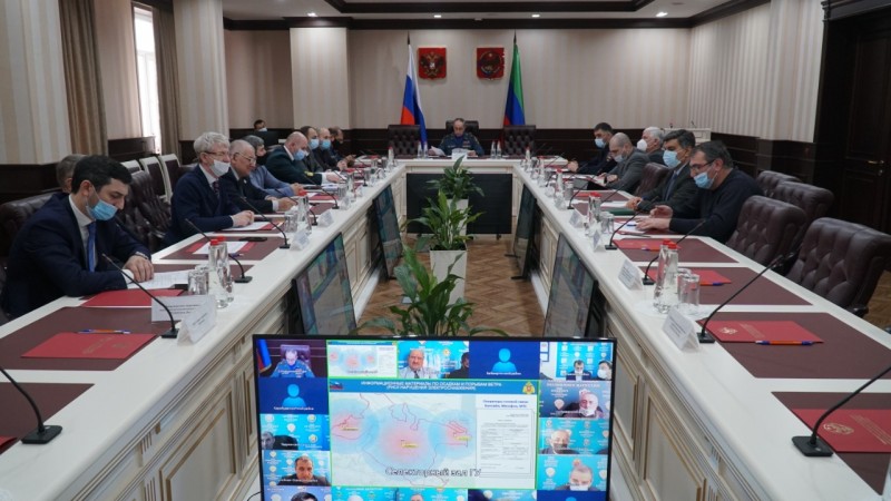 Мурад Алиев принял участие в совещании по подведению итогов деятельности республиканской подсистемы РСЧС