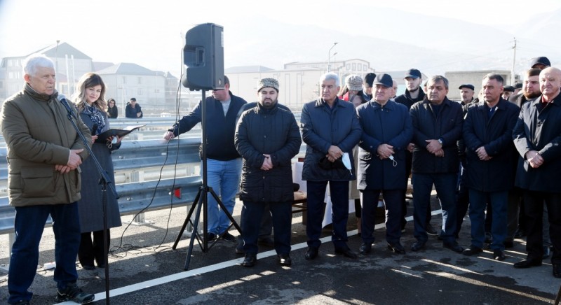 В северной части столицы открыли путепровод