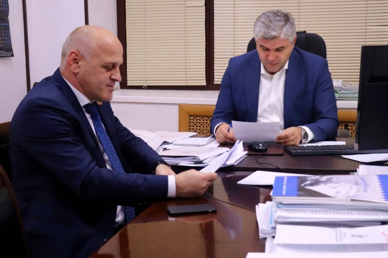 Хабиб Джанаев провёл встречу с депутатом Народного собрания РД по Ахвахскому району