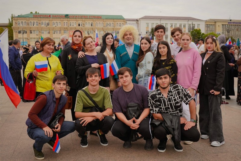 Коллектив Минимущества Дагестана принял участие в концерте – акции «В единстве – наша сила!»