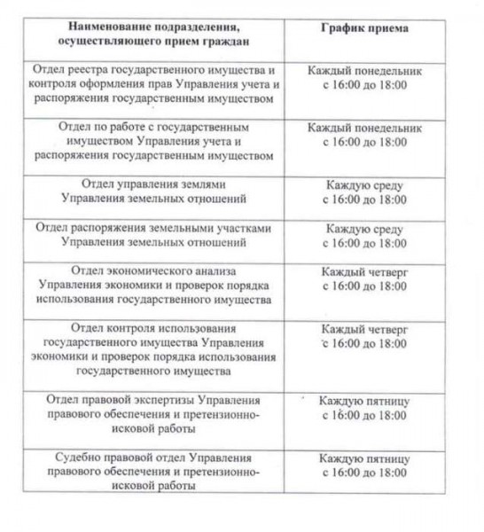 Возобновлен личный прием граждан