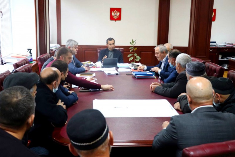Заур Эминов встретился с жителями села Сиртыч Табасаранского района