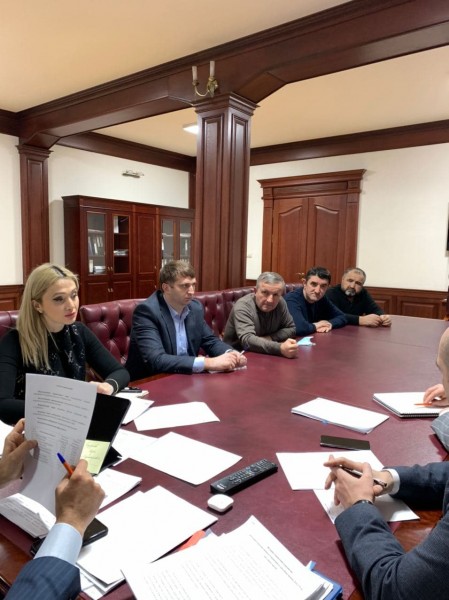 Заур Эминов встретился с руководителями ГУПов