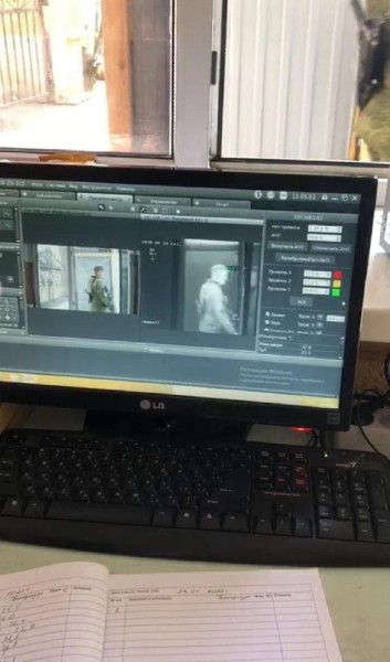 В Дербенте на стройплощадке инфекционного госпиталя установили тепловизор