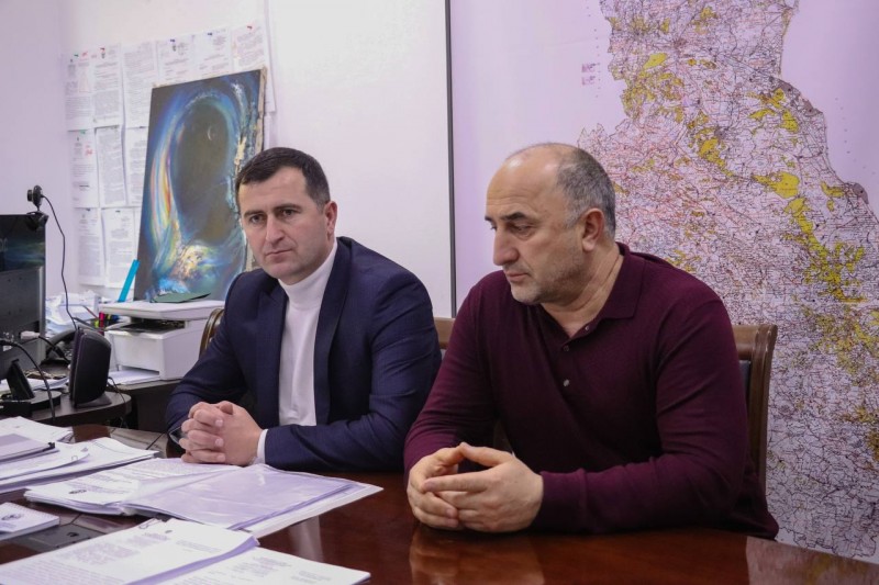 В Минимуществе Дагестана состоялась рабочая встреча с представителями Администрации МР "Казбековский район"