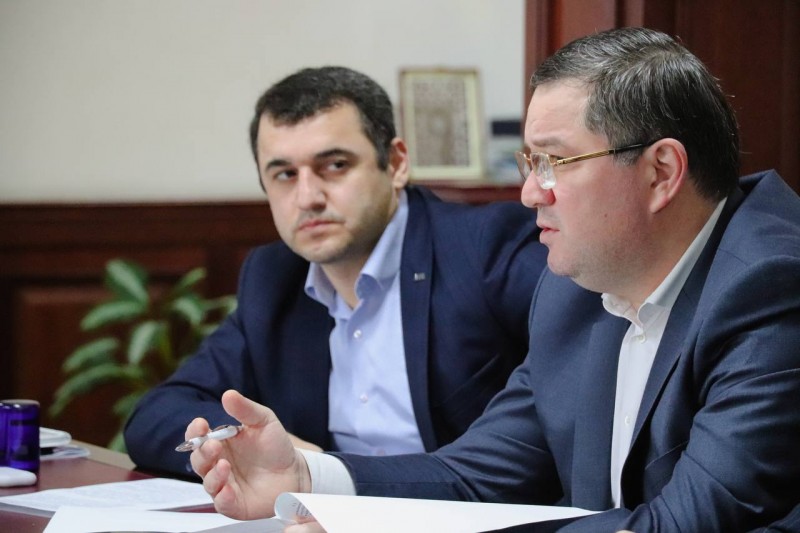 Встреча с делегацией Карабудахкентского района прошла в Минимуществе