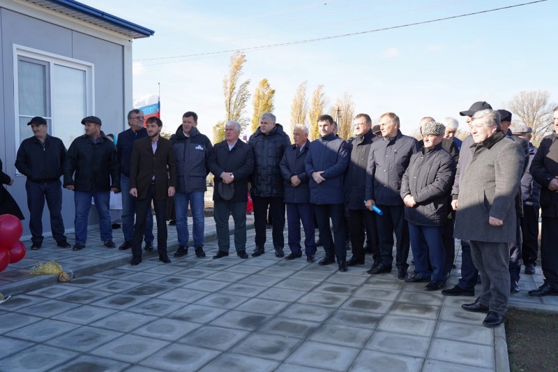 Хабиб Джанаев принял участие в открытии ФАПа в селе Хамзаюрт Казбековского района