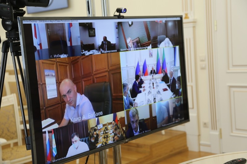 Агарагим Кагиргаджиев принял участие в совещании под руководством Владимира Васильева