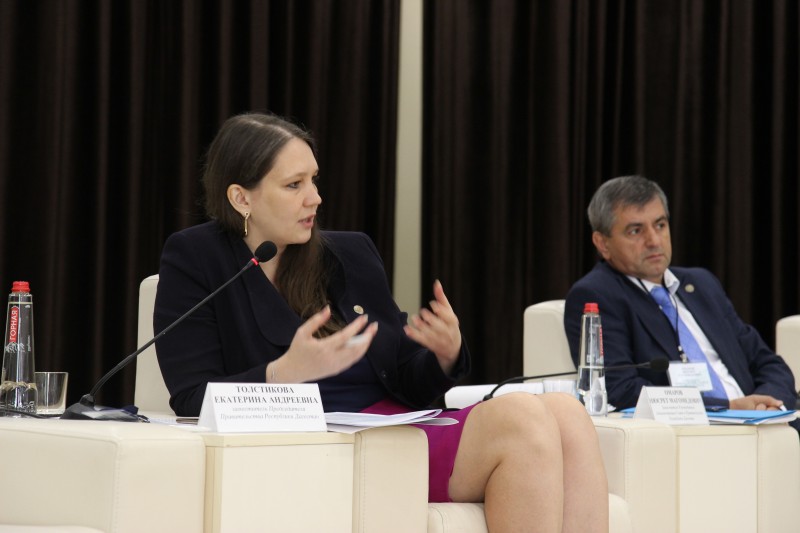 Екатерина Толстикова приняла участие в стратегической сессии по реализации нацпроектов