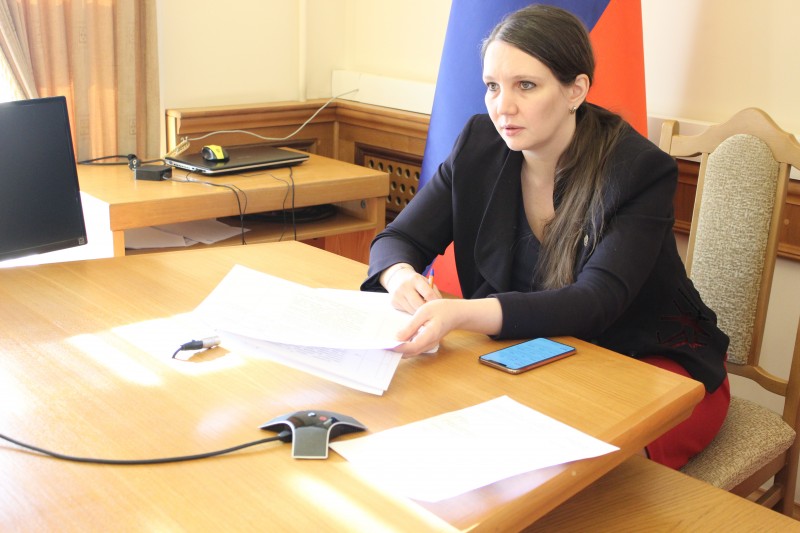 Екатерина Толстикова провела совещание о координации работы Минимущества Дагестана и Минсельхозпрода РД