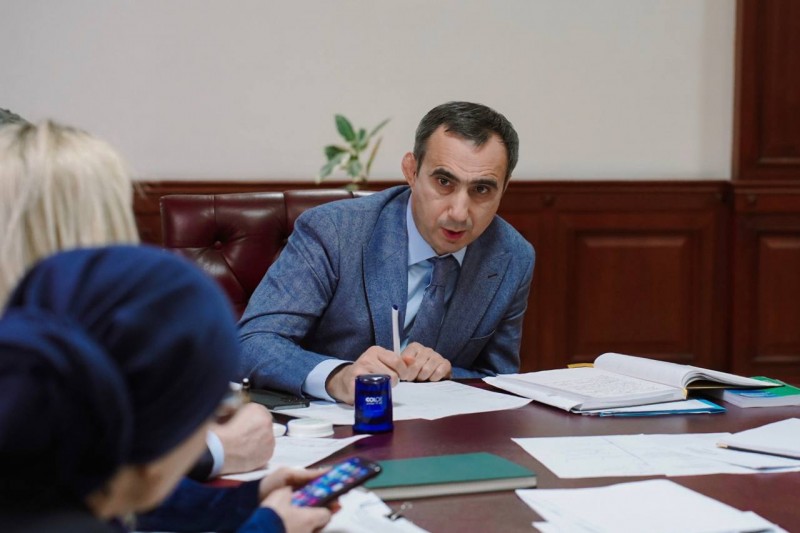 В Минимуществе Дагестана состоялось еженедельное рабочее совещание