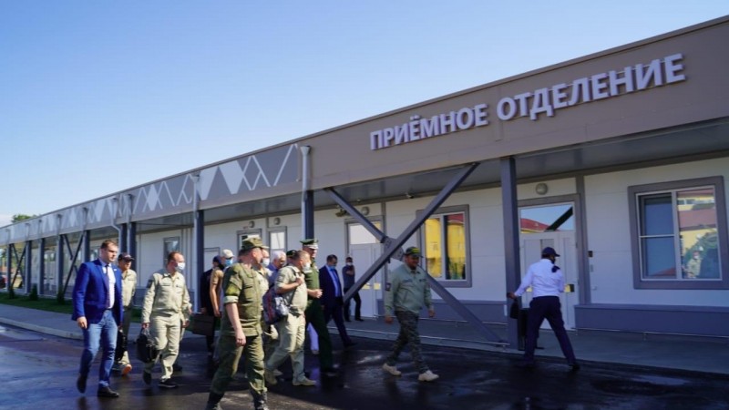 Агарагим Кагиргаджиев осмотрел медицинский центр в с. Ботаюрт