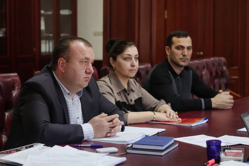В Минимуществе Дагестана состоялась рабочая встреча с представителями Хасавюртовского района