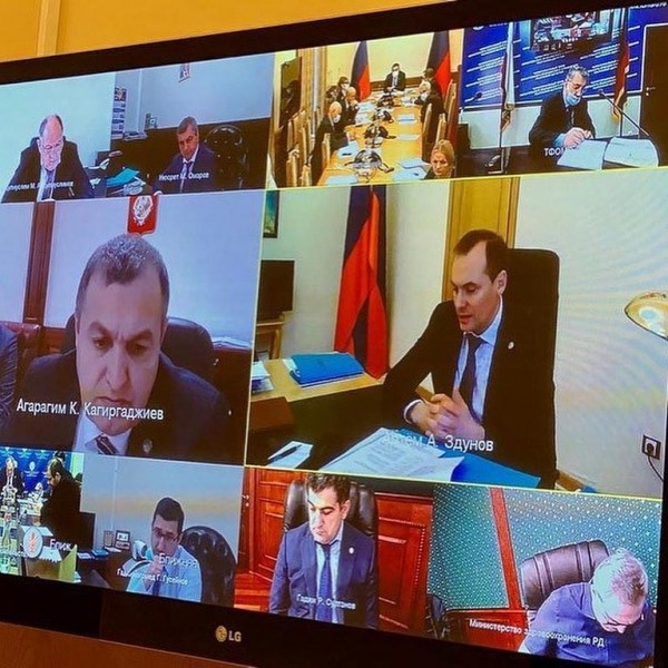 Агарагим Кагиргаджиев принял участие в заседании Правительства Дагестана