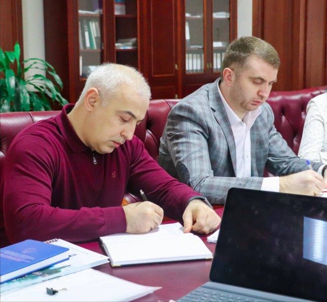 В Минимуществе прошла первая в новом году еженедельная рабочая планёрка