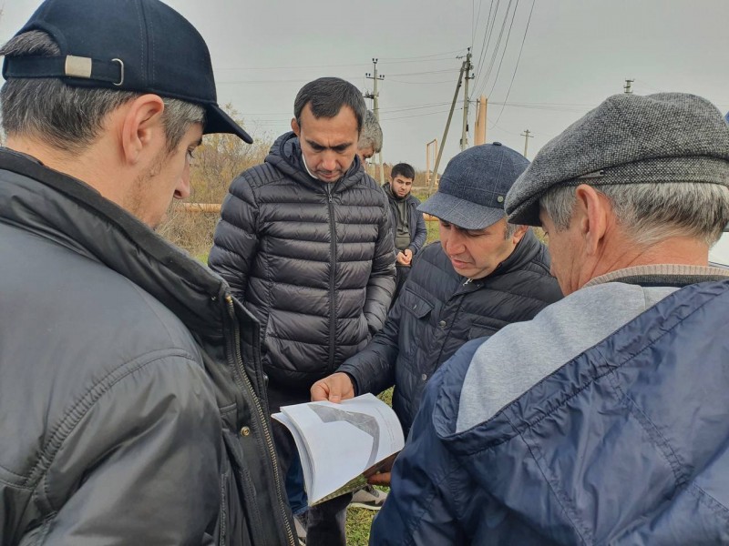 Делегация Минимущества Дагестана с рабочим визитом посетила Новолакский район