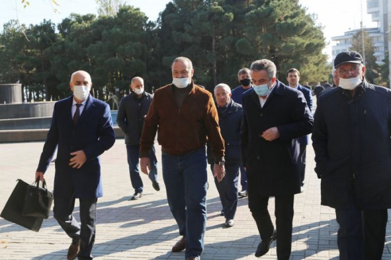 Сергей Меликов посетил с рабочей поездкой Каспийск