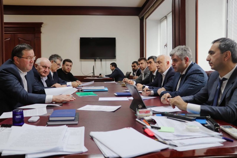 Встреча с делегацией Карабудахкентского района прошла в Минимуществе