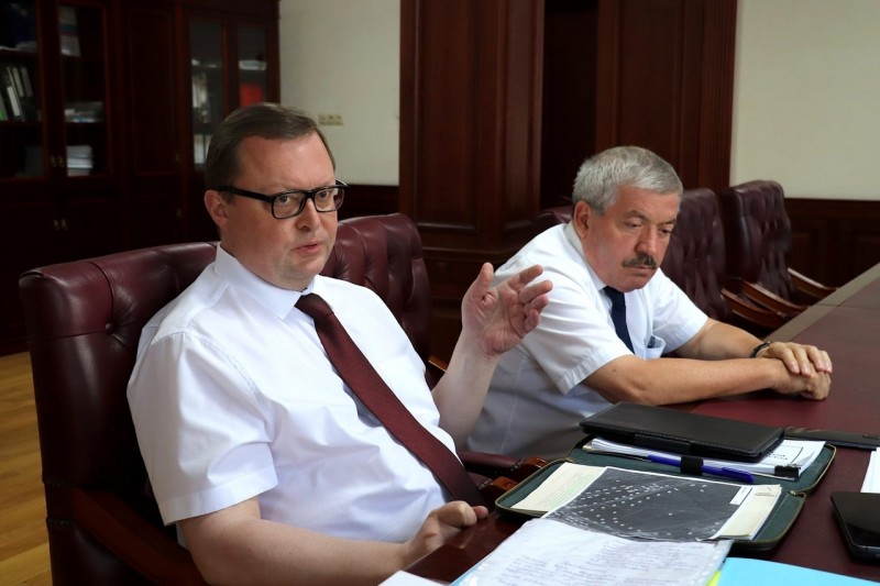 Заур Эминов провёл рабочую встречу с представителем ДОСААФ России