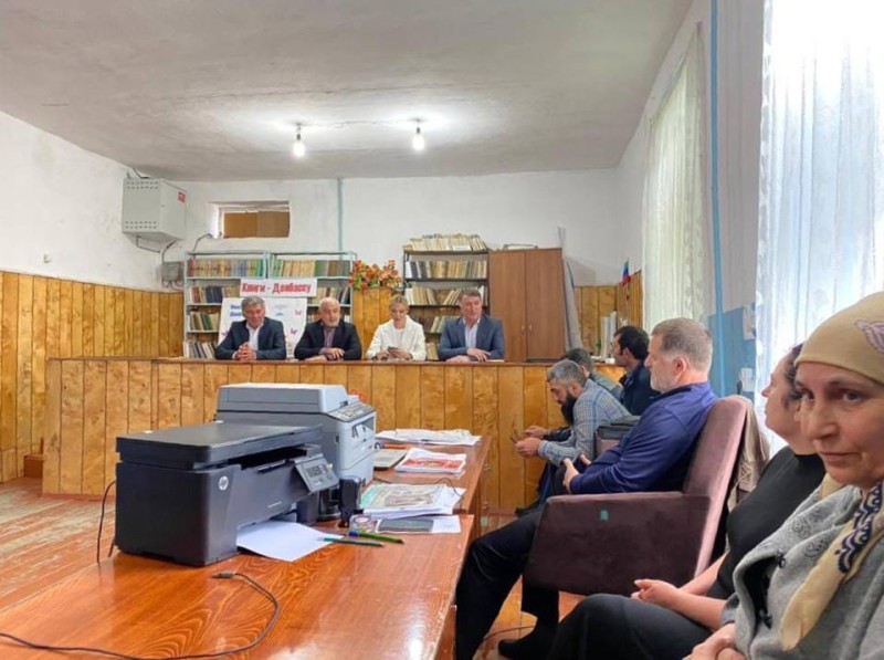 Представители Минимущества Дагестана посетили Хасавюртовский район