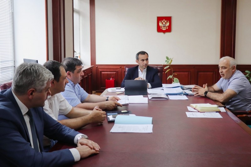 В Минимуществе Дагестана прошло совещание с «Дагвино»