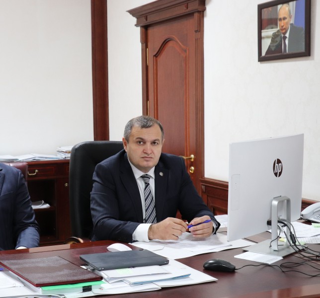 Агарагим Кагиргаджиев принял участие в заседании Правительства Дагестана