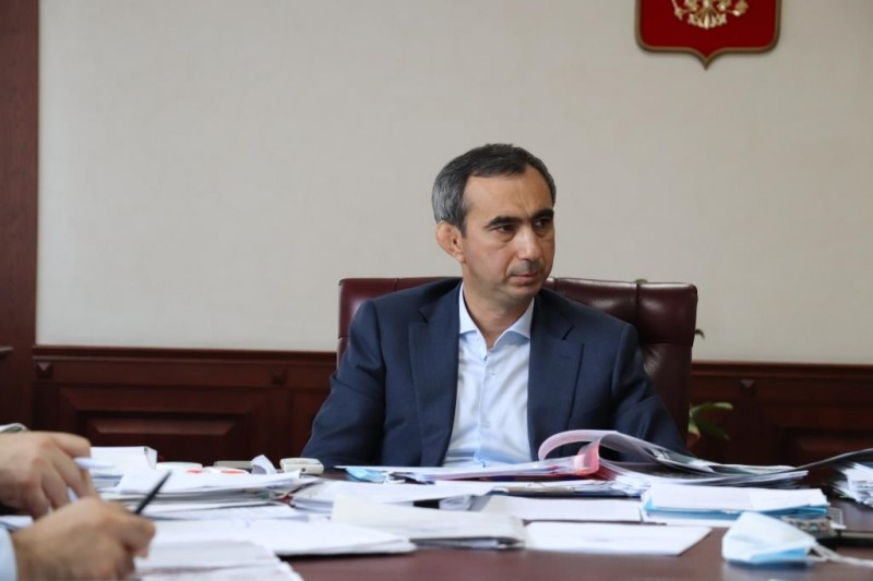Заур Эминов провел встречу с представителем СПК Им. "М.Ахундова"