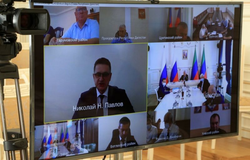 В Дагестане состоялось Заседание Оперштаба по предупреждению завоза и распространения COVID-19