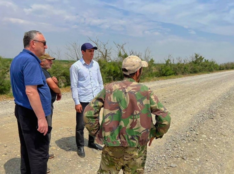 Алефтин Абдуллаев посетил охотничье-рыболовное хозяйство «Дагестанское»