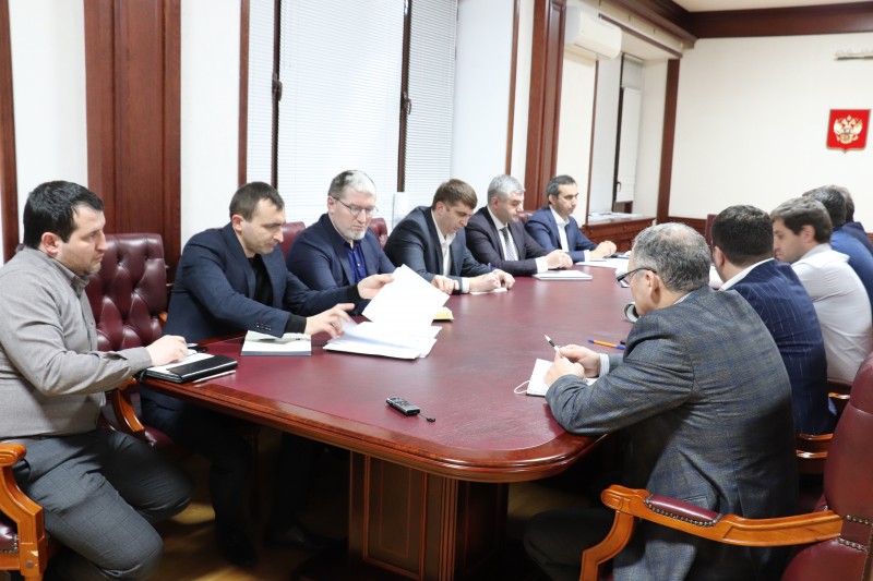 Социально-экономическое развитие Карабудахкентского района рассмотрели в Минимуществе Дагестана
