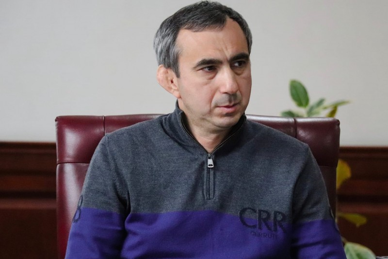 Заур Эминов провел рабочую встречу с Главой Кумторкалинского района