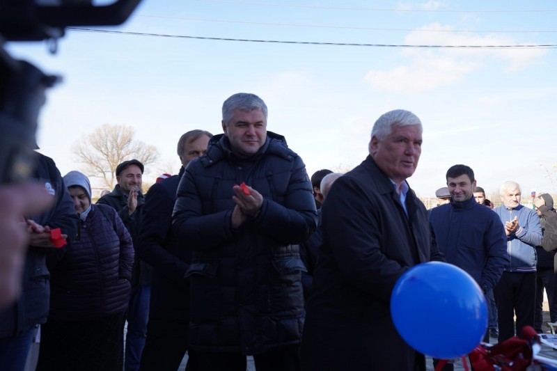 Хабиб Джанаев принял участие в открытии ФАПа в селе Хамзаюрт Казбековского района