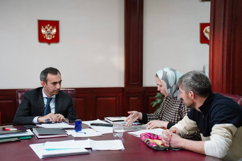 Глава Минимущества Дагестана провел личный прием граждан