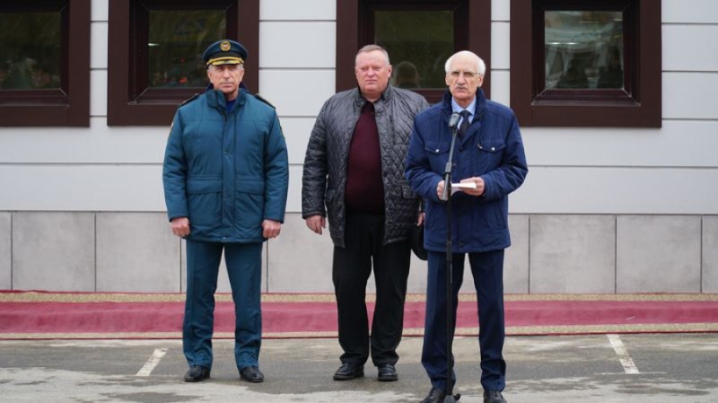 Новое здание межрайонной поисково-спасательной службы открыли в Каспийске
