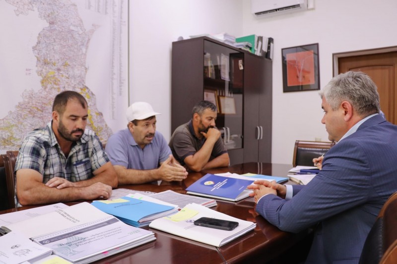 Первый замминистра Хабиб Джанаев провёл личный приём граждан