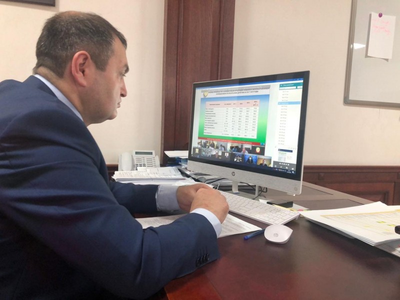 Агарагим Кагиргаджиев принял участие в заседании Правительства РД